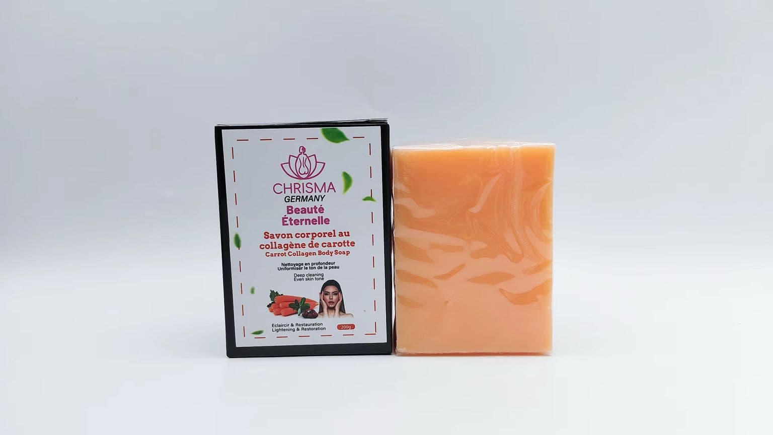 SAVON CORPOREL AU COLLAGENE DE CARROTE