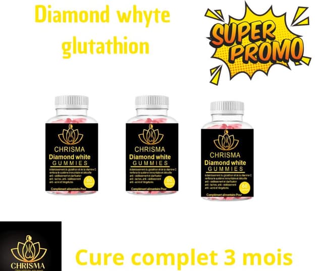 Diamond White Gummies – Compléments Alimentaires